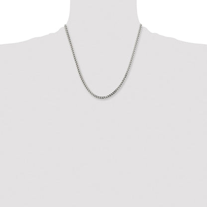 Chisel Stainless Steel Polished 4mm 20 inch Franco Chain