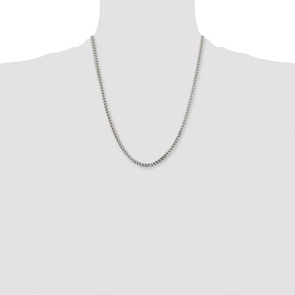 Chisel Stainless Steel Polished 4mm 22 inch Franco Chain