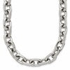 Chisel Stainless Steel Polished 8.5mm 24 inch Cable Chain