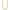 Chisel Stainless Steel Polished Yellow IP-plated 7.50mm 23.5 inch Figaro Necklace