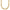 Chisel Stainless Steel Polished Yellow IP-plated 7.50mm 23.5 inch Figaro Necklace