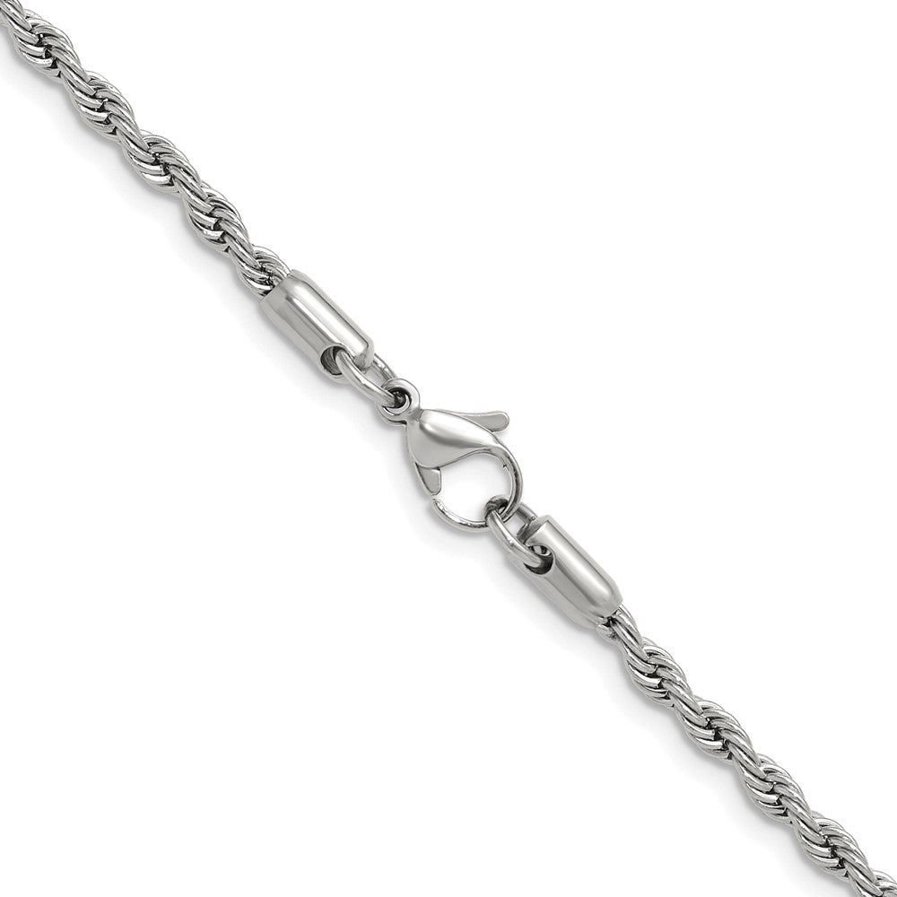 Chisel Stainless Steel Polished 3mm 22 inch Rope Chain
