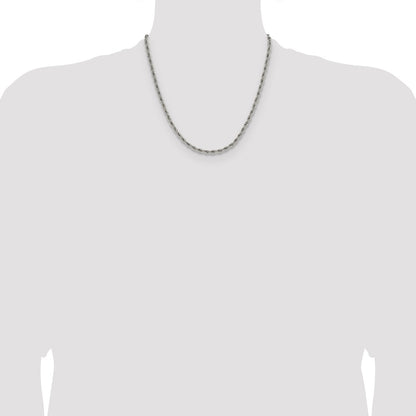 Chisel Stainless Steel Polished 3mm 20 inch Rope Chain
