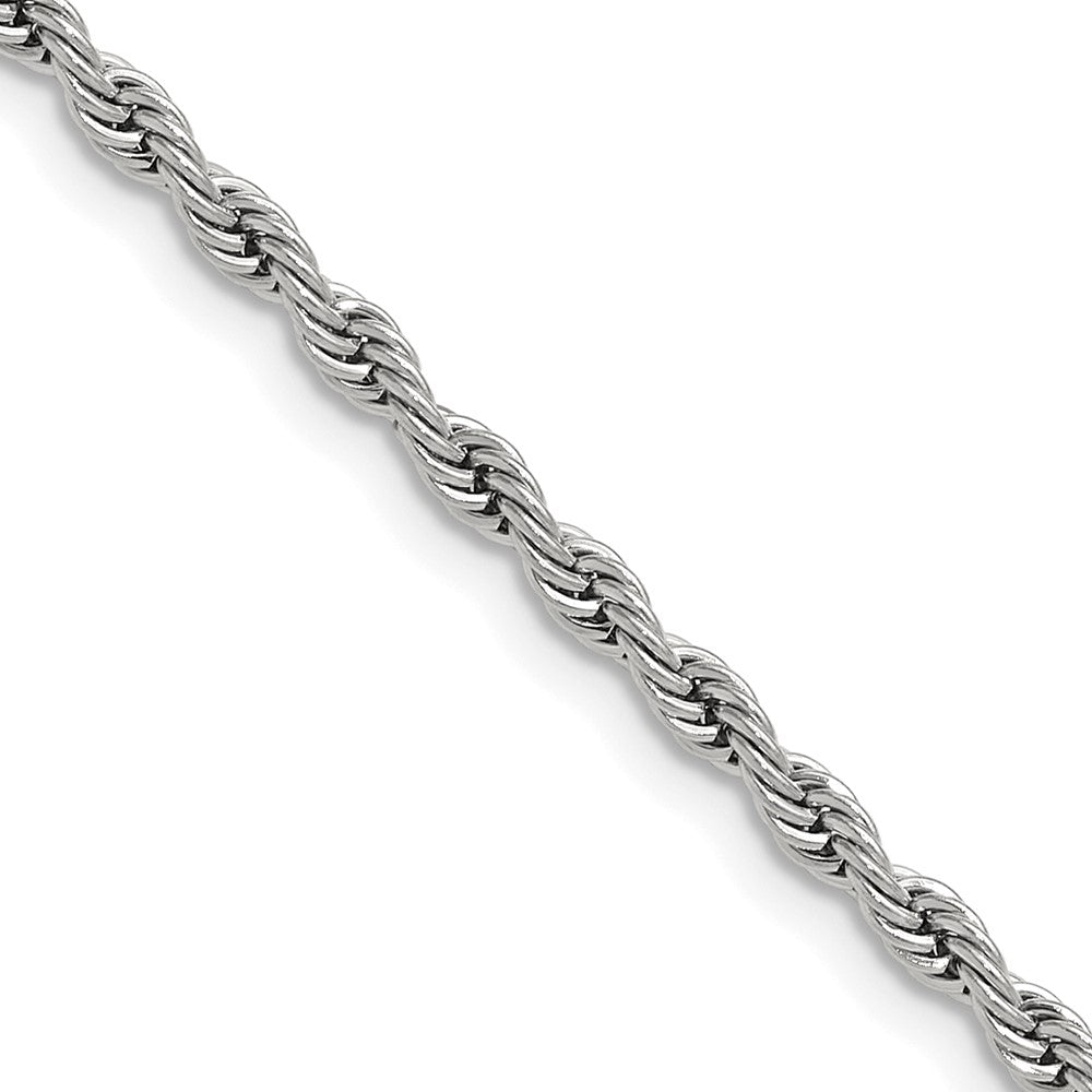 Chisel Stainless Steel Polished 3mm 18 inch Rope Chain