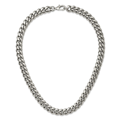 Chisel Stainless Steel Polished 14mm 24 inch Curb Link Necklace