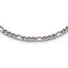 Chisel Stainless Steel Polished 4mm 24 inch Fancy Figaro Chain Necklace