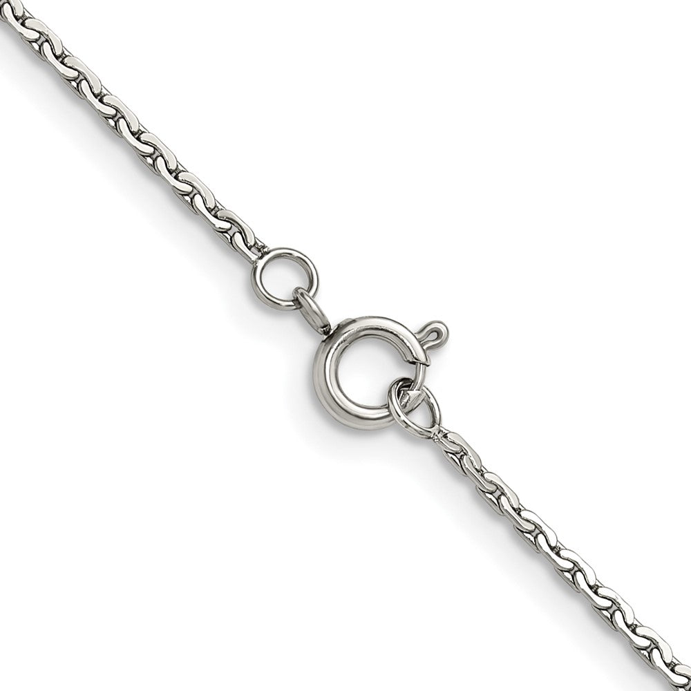 Chisel Stainless Steel Polished 1.5mm 20 inch Fancy Link Chain
