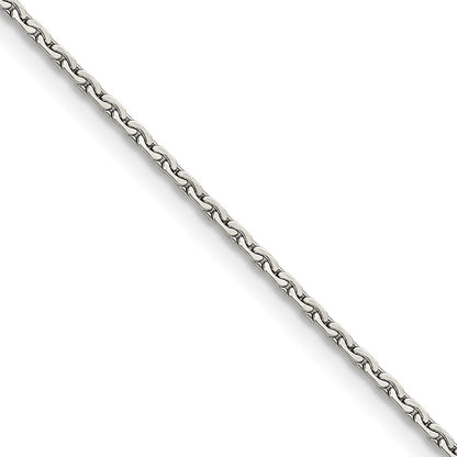Chisel Stainless Steel Polished 1.5mm 16 inch Fancy Link Chain