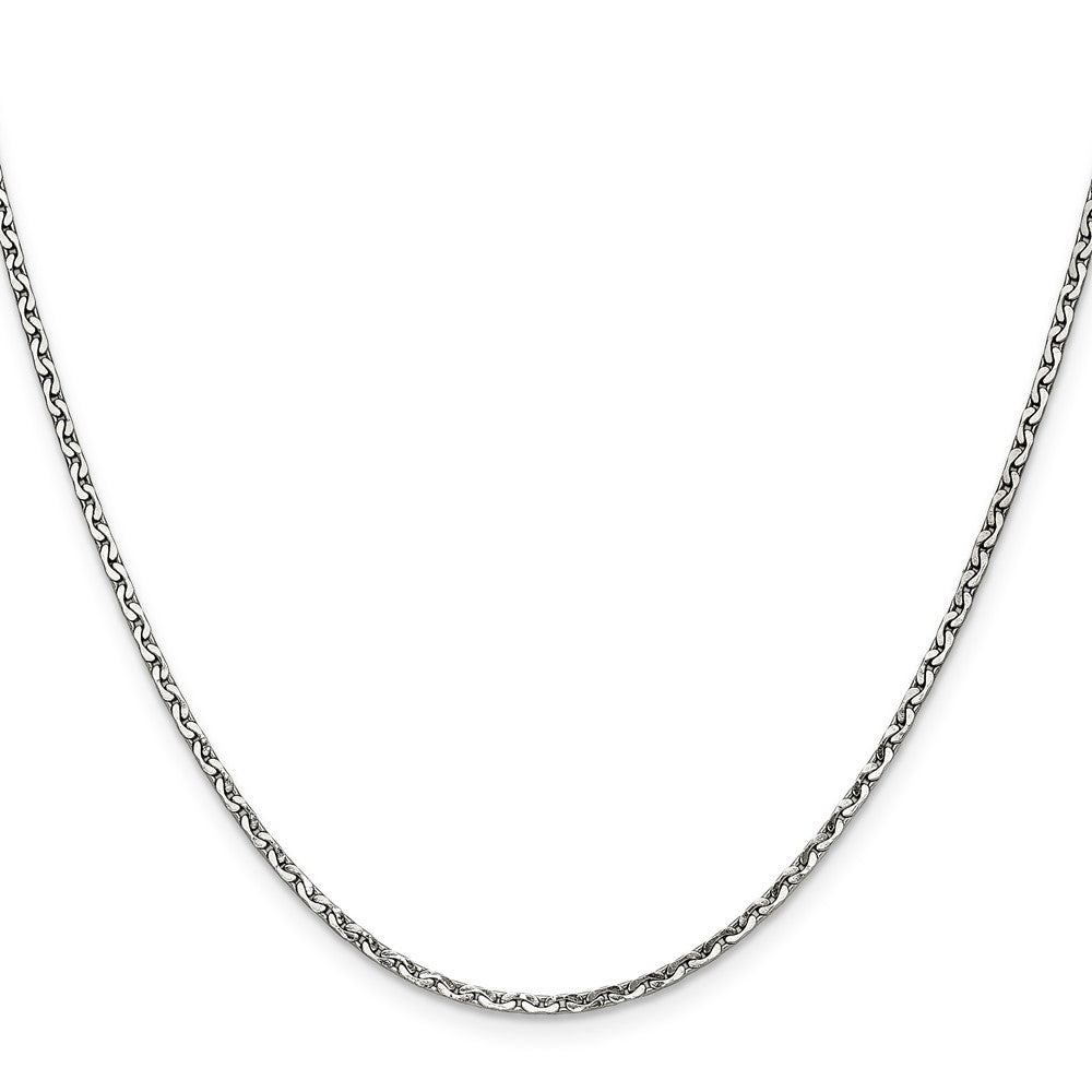 Chisel Stainless Steel Polished 1.7mm 18 inch Fancy Link Chain