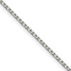 Chisel Stainless Steel Polished 1.7mm 18 inch Fancy Link Chain
