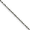 Chisel Stainless Steel Polished 1.7mm 20 inch Oval Box Chain Necklace