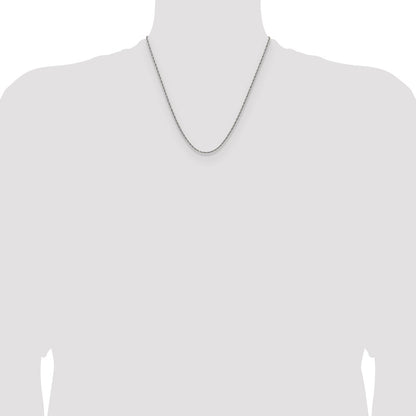 Chisel Stainless Steel Polished 2mm 20 inch Fancy Rope Chain