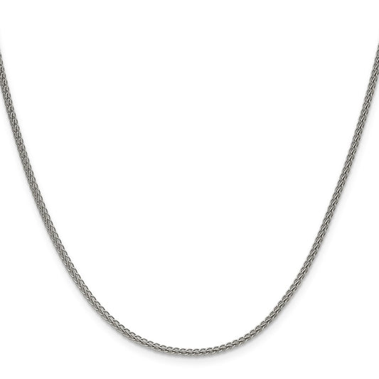 Chisel Stainless Steel Polished 2mm 18 inch Fancy Link Chain