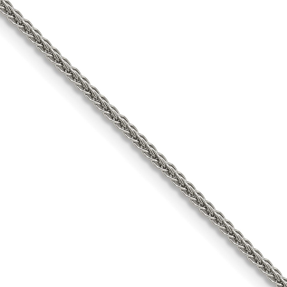 Chisel Stainless Steel Polished 2mm 18 inch Fancy Link Chain