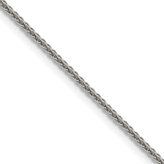 Chisel Stainless Steel Polished 2mm 18 inch Fancy Link Chain