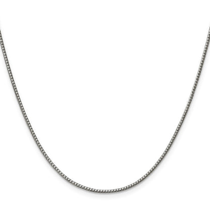 Chisel Stainless Steel Polished 1.5mm 18 inch Flat Curb Link Necklace