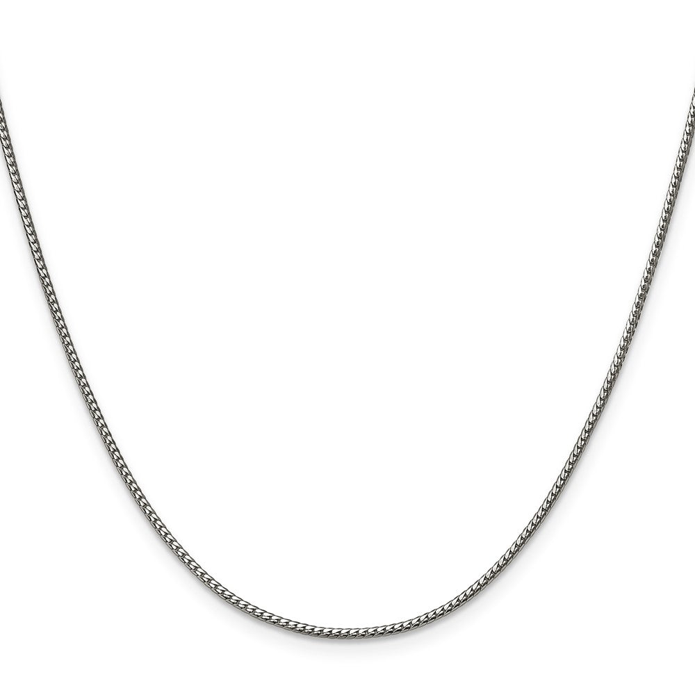 Chisel Stainless Steel Polished 1.5mm 20 inch Flat Curb Link Necklace