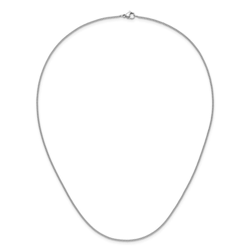Chisel Stainless Steel Polished 1.5mm 20 inch Curb Chain