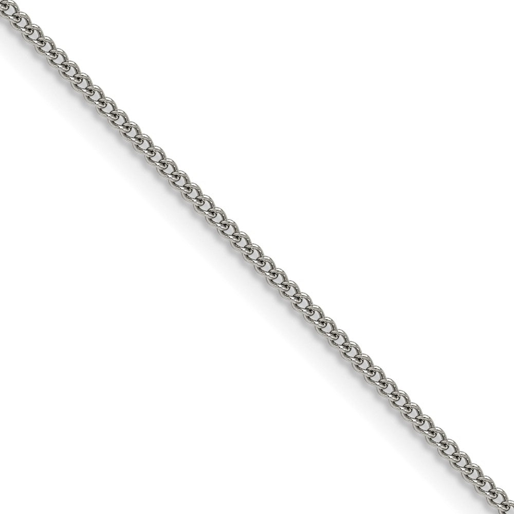 Chisel Stainless Steel Polished 1.5mm 24 inch Curb Chain