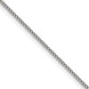 Chisel Stainless Steel Polished 1.5mm 18 inch Curb Chain