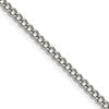 Chisel Stainless Steel Polished 3mm 22 inch Round Curb Chain