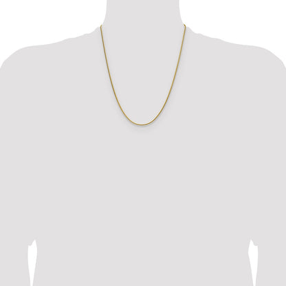 Chisel Stainless Steel Polished Yellow IP-plated 1.5mm 22 inch Snake Chain