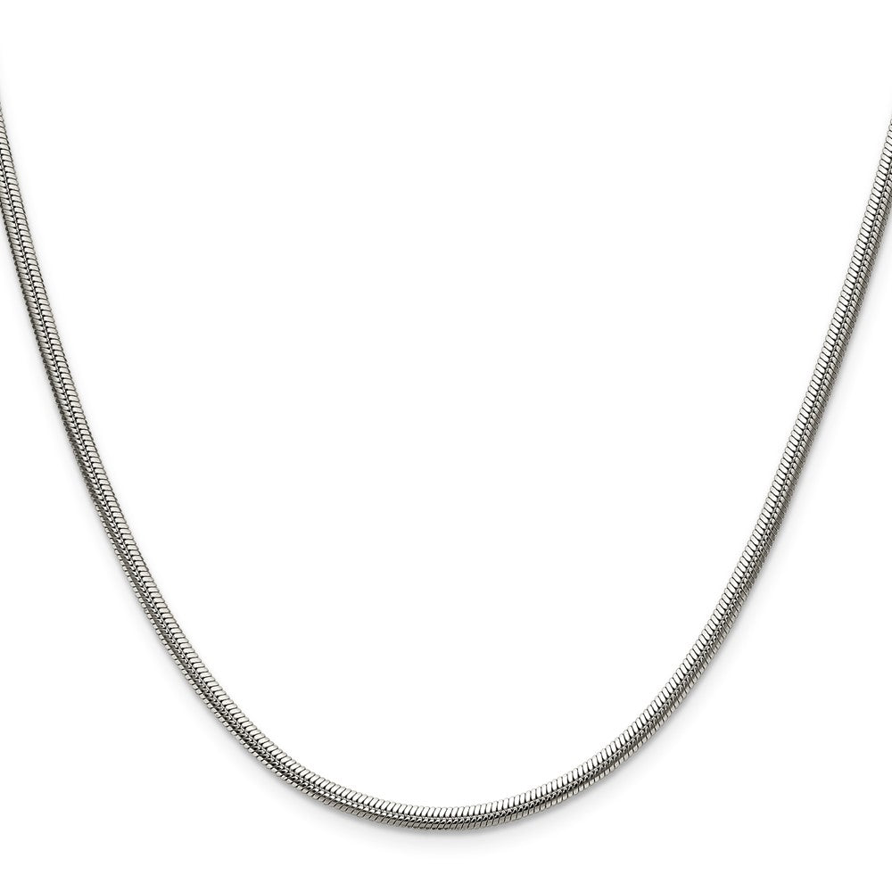 Chisel Stainless Steel Polished 2.7mm 24 inch Snake Chain