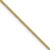 Chisel Stainless Steel Polished Yellow IP-plated 1.5mm 22 inch Curb Chain