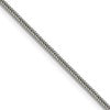 Chisel Stainless Steel Polished 1.5mm 16 inch Square Wheat Chain