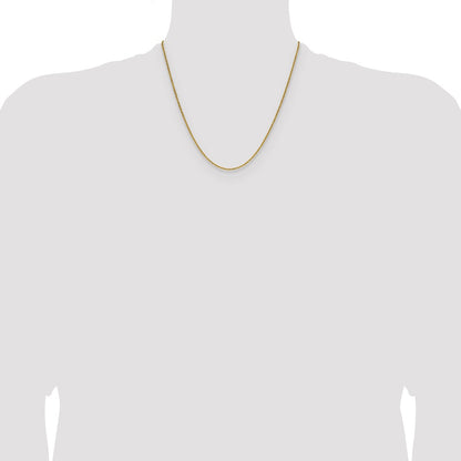 Chisel Stainless Steel Polished Yellow IP-plated 1.9mm 20 inch Cable Chain