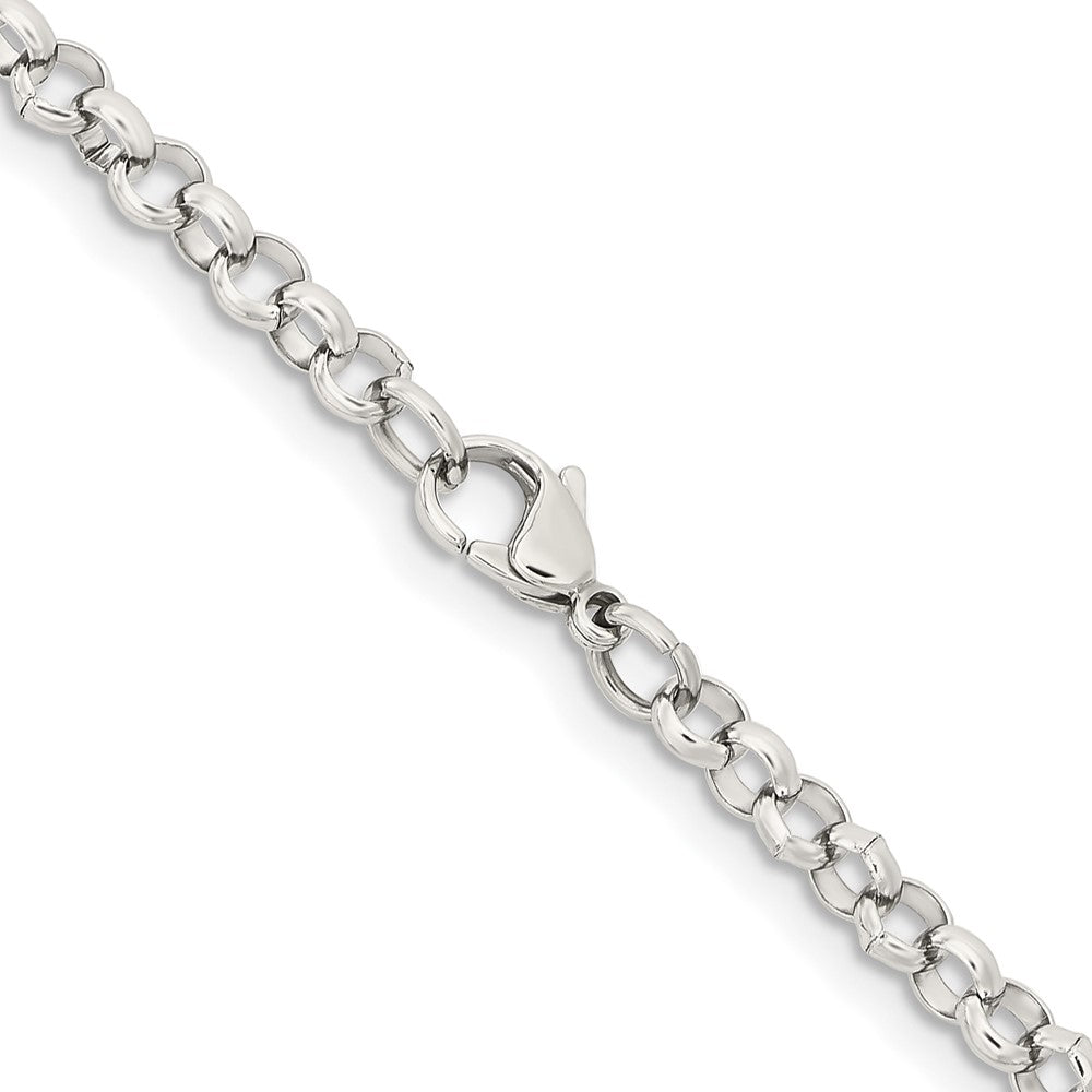 Chisel Stainless Steel Polished 4.6mm 24 inch Rolo Chain