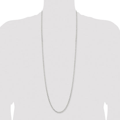 Chisel Stainless Steel Polished 4.6mm 36 inch Rolo Chain