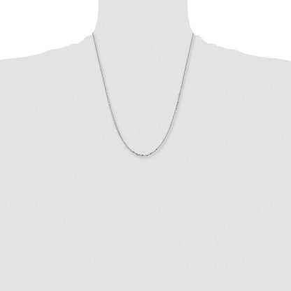 Chisel Stainless Steel Polished Diamond-cut 2.7mm 22 inch Cable Chain