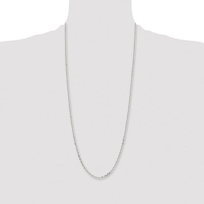 Chisel Stainless Steel Polished Diamond-cut 4.3mm 30 ichn Cable Chain