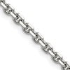 Chisel Stainless Steel Polished Diamond-cut 4.3mm 22 inch Cable Chain