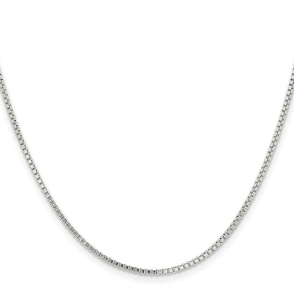 Chisel Stainless Steel Polished 1.5mm 24 inch Box Chain