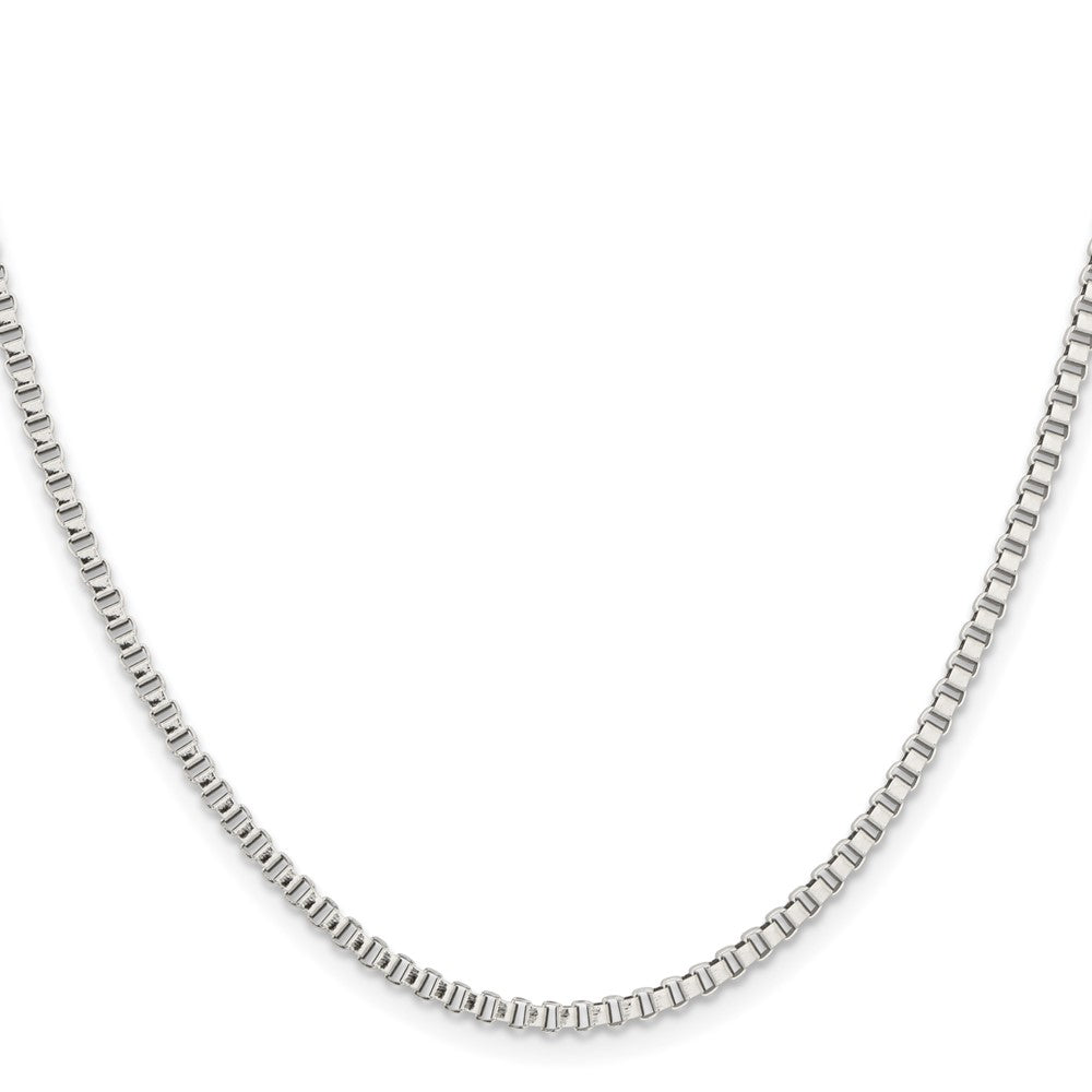 Chisel Stainless Steel Polished 2.4mm 24 inch Box Chain