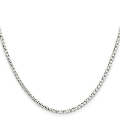 Chisel Stainless Steel Polished 2.4mm 24 inch Box Chain