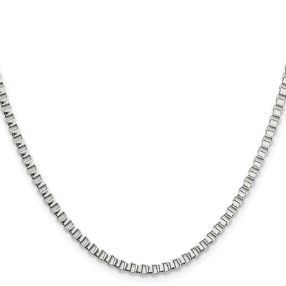 Chisel Stainless Steel Polished 3.2mm 22 inch Box Chain