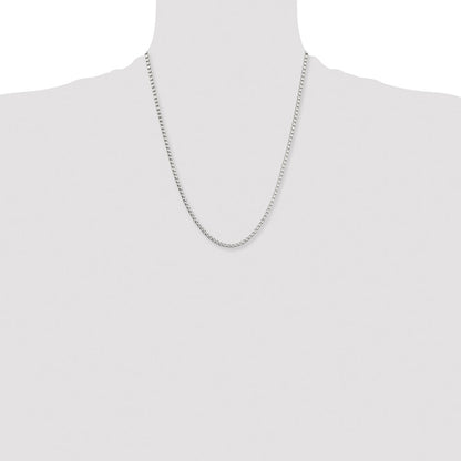 Chisel Stainless Steel Polished 3.2mm 22 inch Box Chain