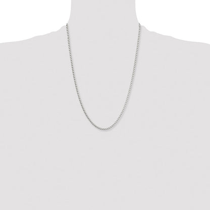 Chisel Stainless Steel Polished 3.2mm 24 inch Box Chain