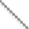 Chisel Stainless Steel Polished 2.4mm 20 inch Ball Chain