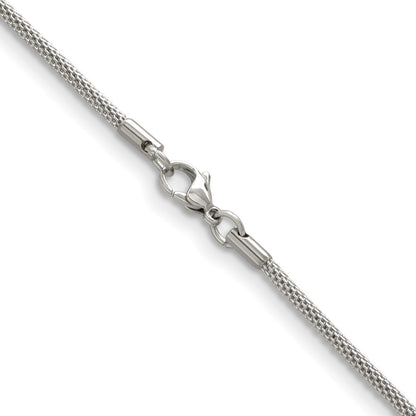 Chisel Stainless Steel Polished 2.5mm 30 inch Bismark Chain