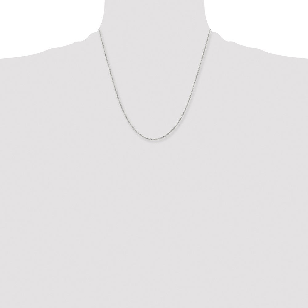 Chisel Stainless Steel Polished 2mm 20 inch Singapore Chain
