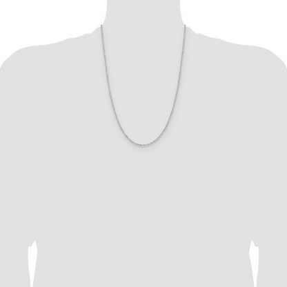 Chisel Stainless Steel Polished 2mm 24 inch Singapore Chain