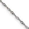 Chisel Stainless Steel Polished 2mm 22 inch Singapore Chain
