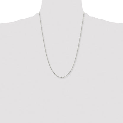Chisel Stainless Steel Polished 2.5mm 24 inch Singapore Chain