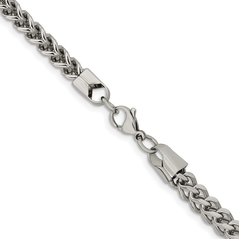 Chisel Stainless Steel Polished 5.5mm 22 inch Franco Chain