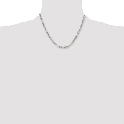 Chisel Stainless Steel Polished 5.3mm 18 inch Round Curb Chain
