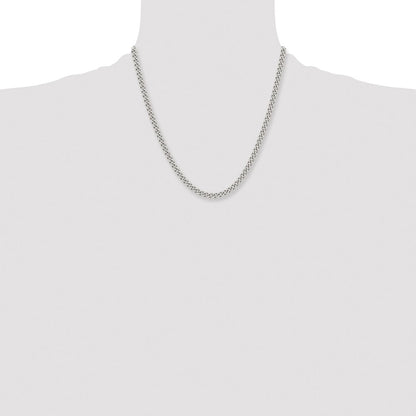 Chisel Stainless Steel Polished 5.3mm 20 inch Round Curb Chain